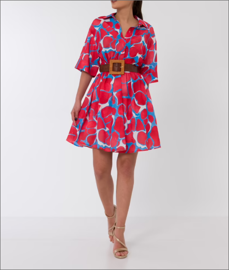Bold Bloom Shirt Dress – Your Summer Statement Piece